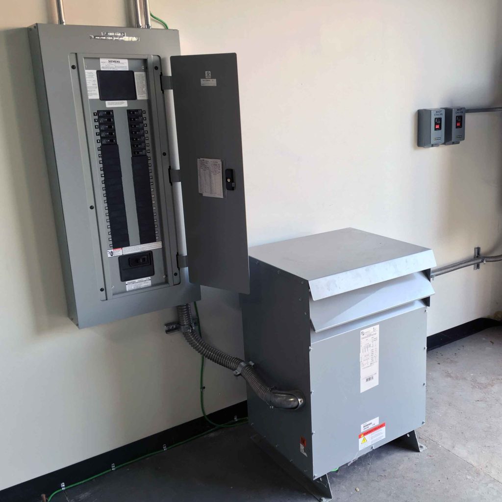 Commercial Electrical Transformer & Panel